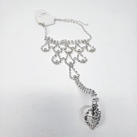 Silver Anklet Foot Jewelry 1PC - Picture 7 of 8